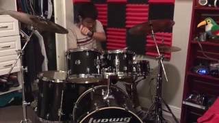 Video thumbnail for My Ludwig element evolution series 5 piece drum kit. by Brandon The Blind Dude