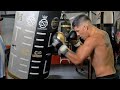BRIAN CASTANO LOOKING TO PUNISH JERMELL CHARLO! LOOKS RAZOR SHARP TRAINING DAYS AWAY FROM FIGHT