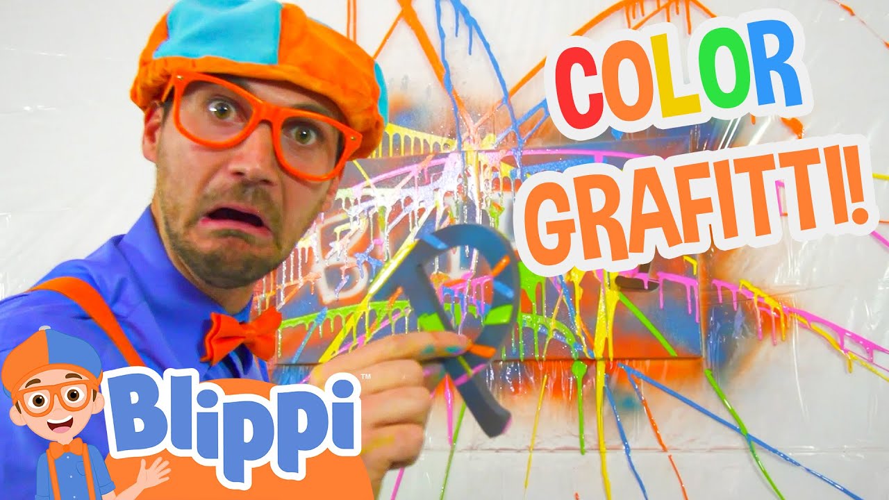 Blippi e as Cores