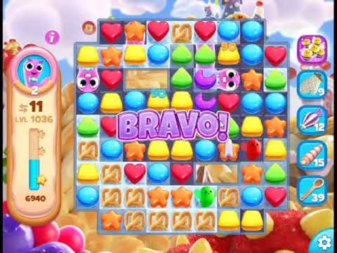 Cookie Jam Blast Level 1036 - NO BOOSTERS 🍪 | SKILLGAMING ✔️