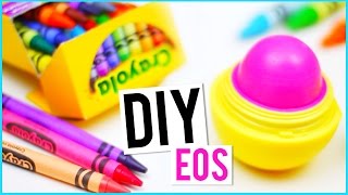 DIY EOS out of CRAYONS!