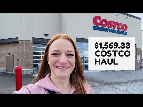$1,569.33 COSTCO HAUL FOR MY FAMILY OF 13