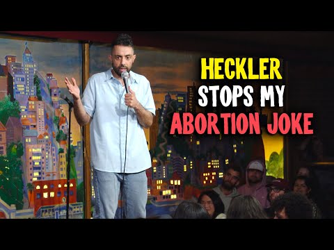 Heckler Stops My Abortion Joke