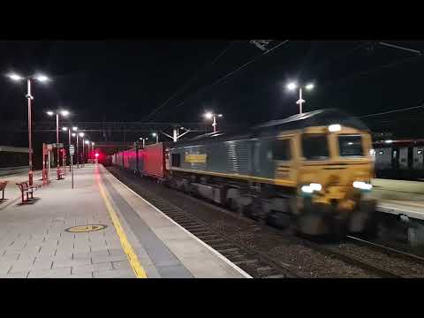 Stafford Station / Queensville / Rickerscote 25-26 Feb 2022 Classes 37/57/66/68/70/86/87/88/90/325