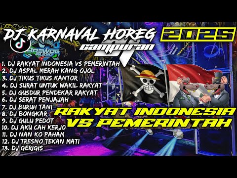 DJ TIKUS TIKUS KANTOR🎵RAKYAT VS PEMERINTAH| DJ TIKTOK TERBARU 2025 CAMPURAN - SOUNDRENALINE HOREG
