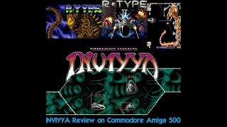 R-Type I-II and Inviyya Commodore Amiga Shoot em up gameplay