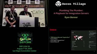 DEF CON 33 Recon Village - A Playbook for Integration Servers - Ryan Bonner, Guðmundur Karlsson