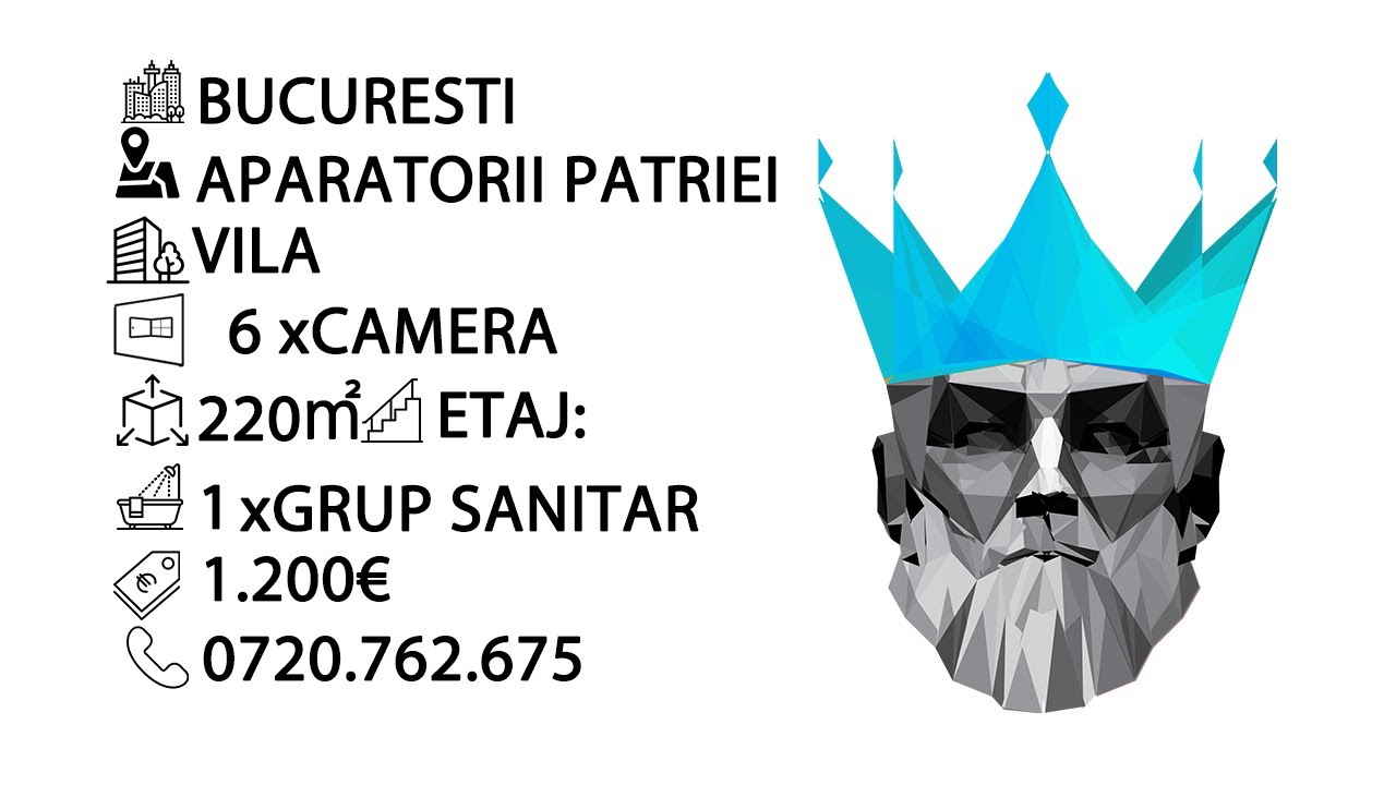 Tur video Vila I Aparatorii Patriei I 6 Camere I Balcon I Loc de parcare I Metrou