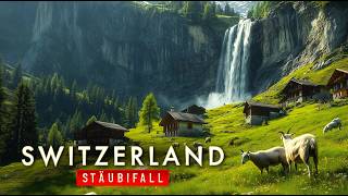 This the Most Beautiful Village in Switzerland 4k