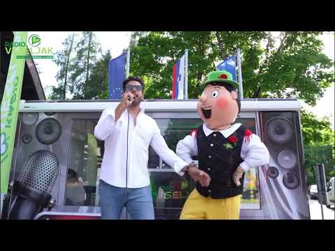 Domen Kumer - Ona sanja Pariz - V ŽIVO - Live - Radio Veseljak 25 let