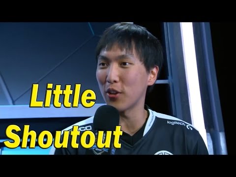 Doublelift's shoutout to aphromoo for teaching him decisiveness