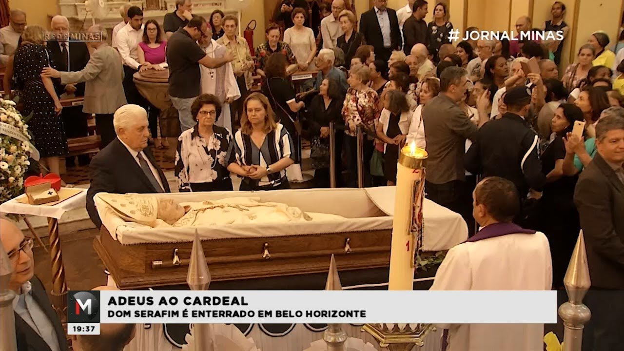 DOM SERAFIM É SEPULTADO EM BELO HORIZONTE - Jornal Minas