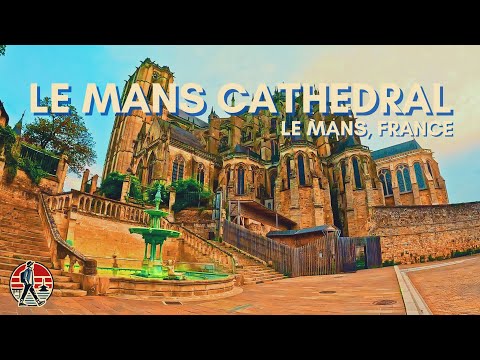 Exploring the Cathedral in Le Mans, France