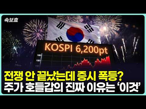 코스피 회복: 전쟁 중에도 증시 상승, 그 이유는?