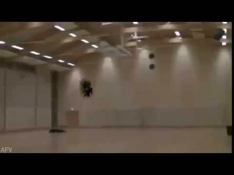 Man Fired by Human Slingshot