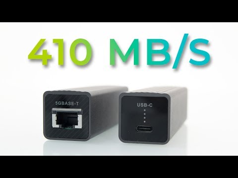 Test de velocidad con adaptador USB 3.0 a 5G LAN