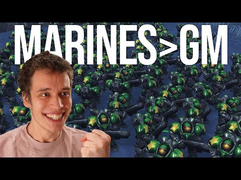 Pure Marine Beats TOP 100 GRANDMASTERS? | Beating Grandmasters With Stupid Stuff