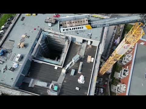 Besichtigung der WZB Baustelle im Rübenkamp