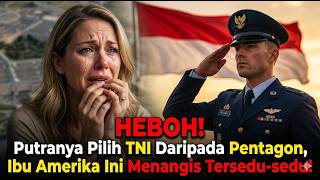 Download lagu HUGE! This American mother bursts into tears after her son chose the Indonesian National Armed Fo... mp3