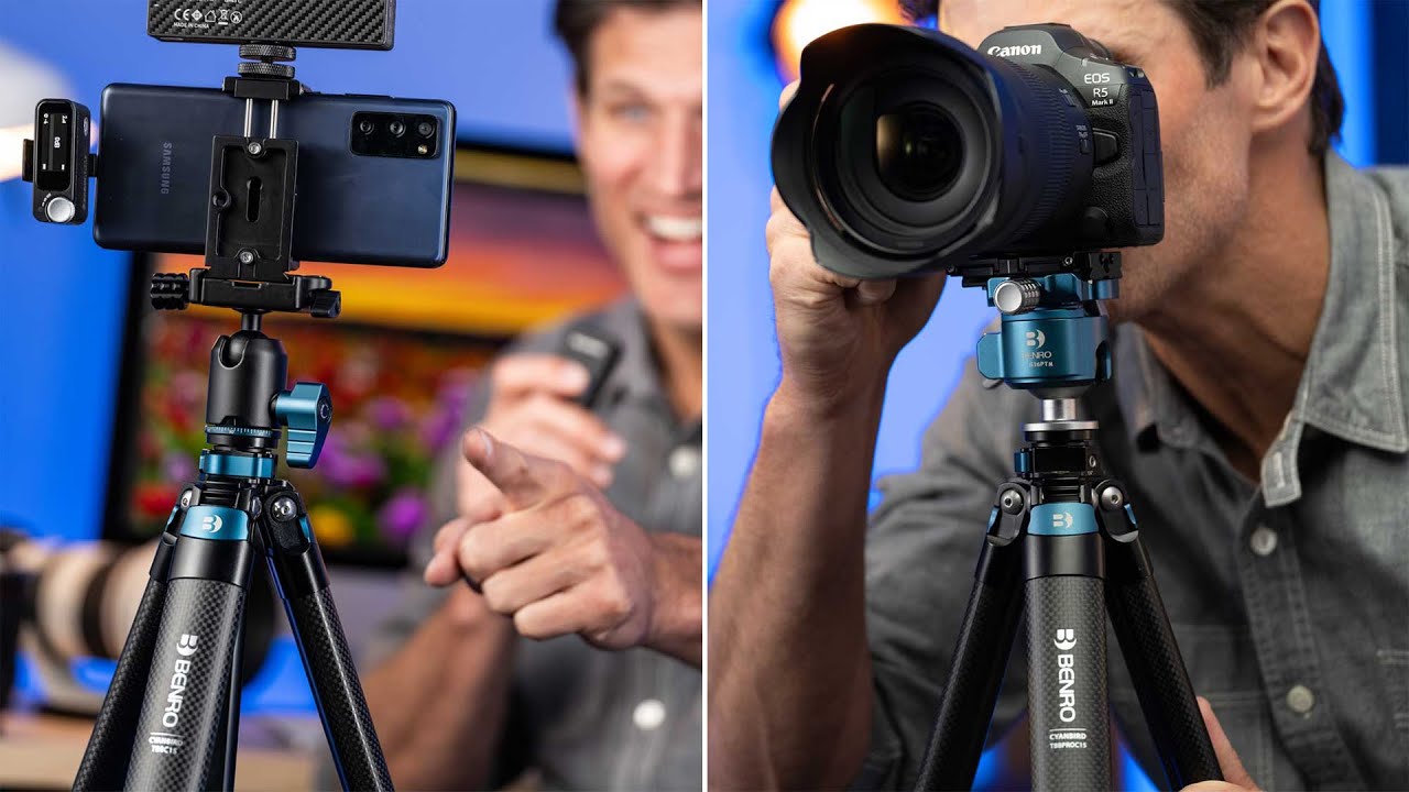 Benro BlackBird Carbon Stativ Kit Benro BlackBird Carbon Stativ Kit