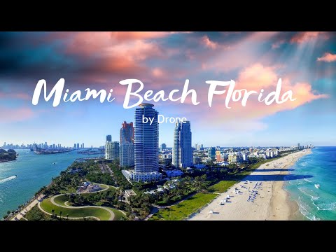 Miami Beach Florida Aerial - Drone Miami - Aerial of Miami Beach - Mohib Vlogs