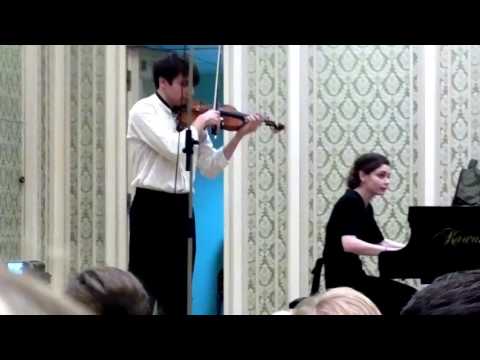 Aron Cavassi plays Scherzo by Johannes Brahms from FAE Sonata