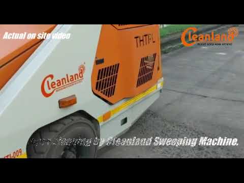 Diesel operated road cleaning/sweeping machines