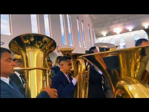 Ensaio Cabreuva 22-01-2023 Hino 457 TROMPETISTA PAROU A ORQUESTRA