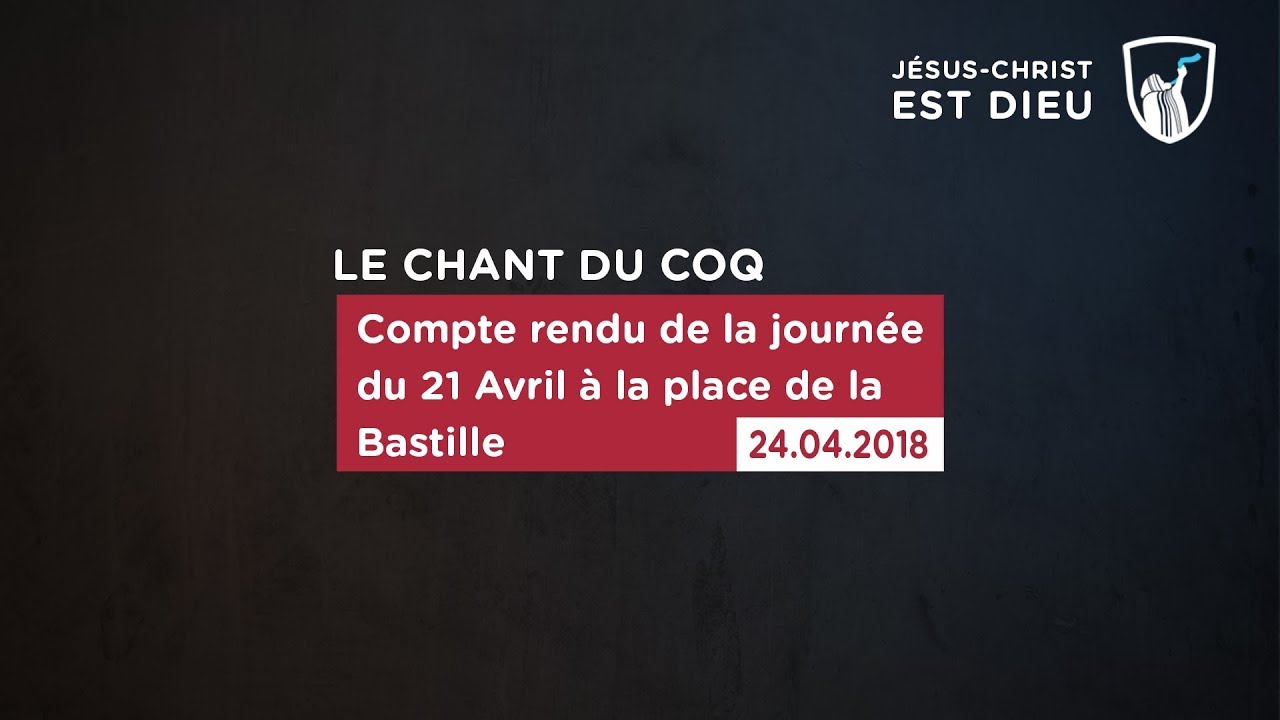 Thumbnail of video: Compte rendu de la journée du 21 avril à la place de la Bastille