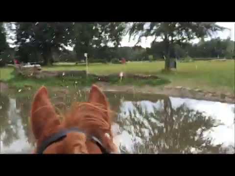 Geländetrail Working Equitation mit Helmkamera