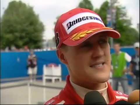 Thumbnail for F1 – USA 2005 – Interviews during and after the race