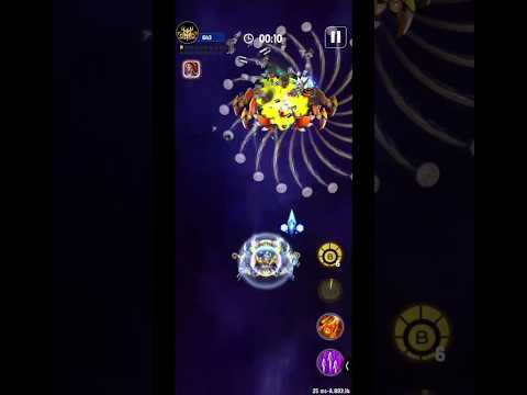 SPACE SHOOTER VIP! F2 SHIP ( ODIN ) V'S BOSS FIGHT 41🤯🥶. MAX UPGRADE 6 STAR ⭐⭐⭐⭐⭐⭐. EASY TO WIN 😜😁😜.