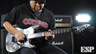 Video thumbnail for ESP Guitars: E-II M-II NECK-THRU URBAN CAMO Demonstration featuring 林 剛史(Tsuyoshi Hayashi) by ESP Guitars JAPAN Official Channel