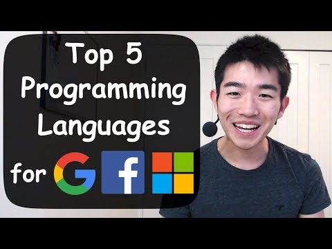 Top 5 Programming Languages to Learn to Get a Job at Google, Facebook, Microsoft, etc.