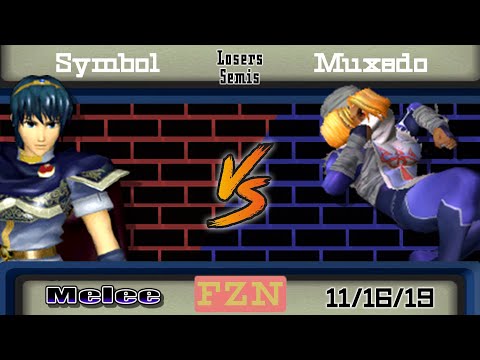 Symbol (Marth) vs. Muxedo (Sheik) - Losers Semis - Flat Zone November