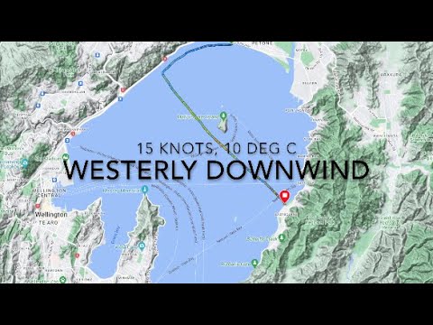 Westerly Downwind (15 knots, 10 deg C)