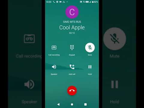 Alcatel 1S Screen Record/ Incoming call