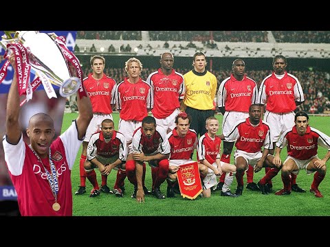 Arsenal Road to PL Victory 2001/02 | Cinematic Highlights |