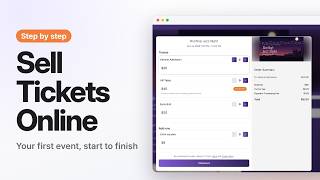 How to Sell Tickets Online for Your Event — Step by Step (2026)