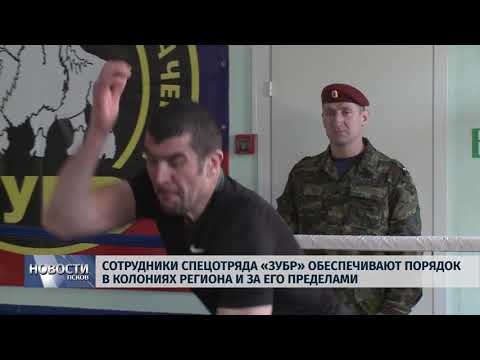 21.02.2019 / Сотрудники спецотряда «Зубр» обеспечивают порядок в колониях региона и за его пределами