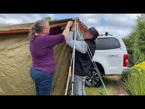 Racks Brax - awning brackets for our 4WD