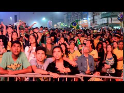 Maior CORAL da COPA DO MUNDO 2014 Itanhaém SP - MOSTRA TUA FORÇA BRASIL - ( Itaú )