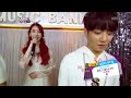 131018 BTS Jungkook & V Interview IU (Music Bank)