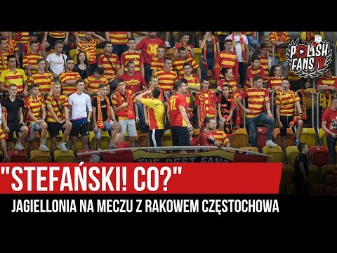 "STEFAŃSKI! CO?" - Jagiellonia na meczu z Rakowem Częstochowa (27.07.2019 r.)