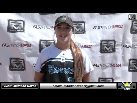2023 Madison Neves 3.78 GPA Catcher and Third Base Softball Skills Video - Mavericks Fastpitch