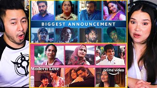PRIME VIDEO PRESENTS INDIA & MODERN LOVE: MUMBAI - Trailer Reactions!