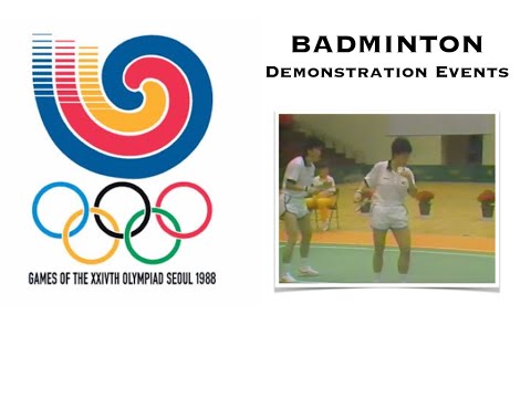 1988 Summer Olympics - Badminton Demonstration Events