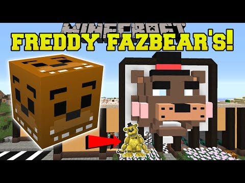 Minecraft: FREDDY FAZBEAR'S PIZZA HUNGER GAMES - Lucky Block Mod - Modded Mini-Game