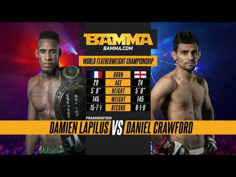 Daniel Crawford vs Damien Lapilus full fight