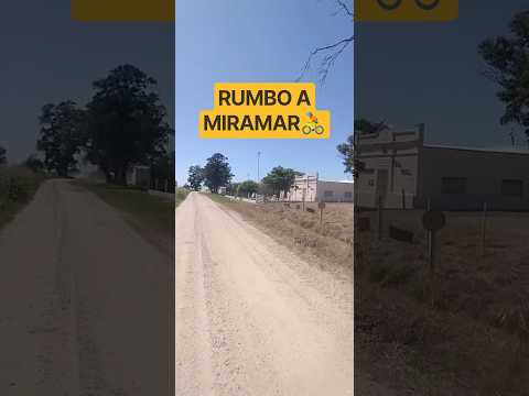 De camino a Miramar: Parada en Colonia El Desquite 🚲✨